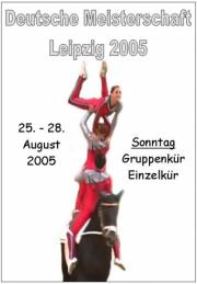 Deutsche Meisterschaft Voltigieren Leipzig 2005